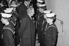 D4087B Sea cadets inspect